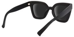 Malcolm Schwarz Quadratisch Brille3