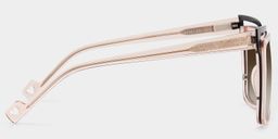 Twolla Beige Quadratisch Brille3