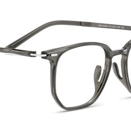 Isla Grau Geometrisch Brille5