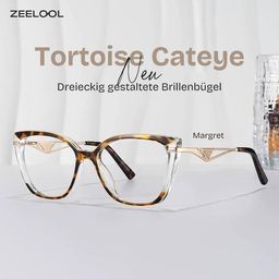 Margret Tortoise Cateye Brille0