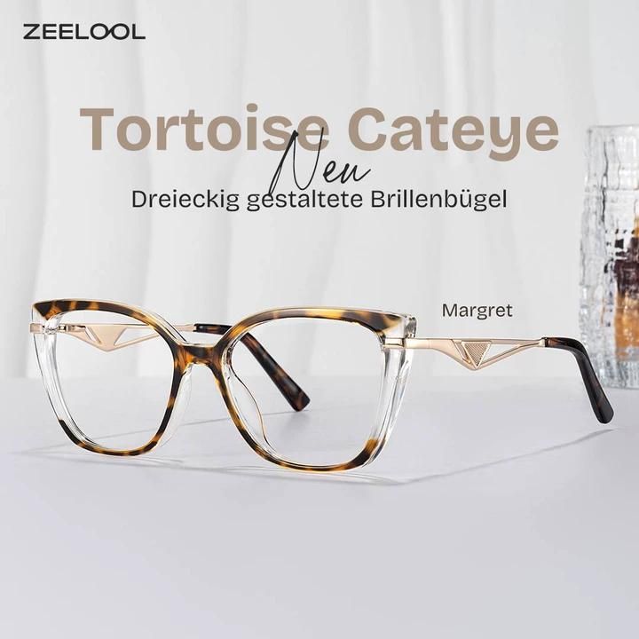 Margret Tortoise Cateye Brille