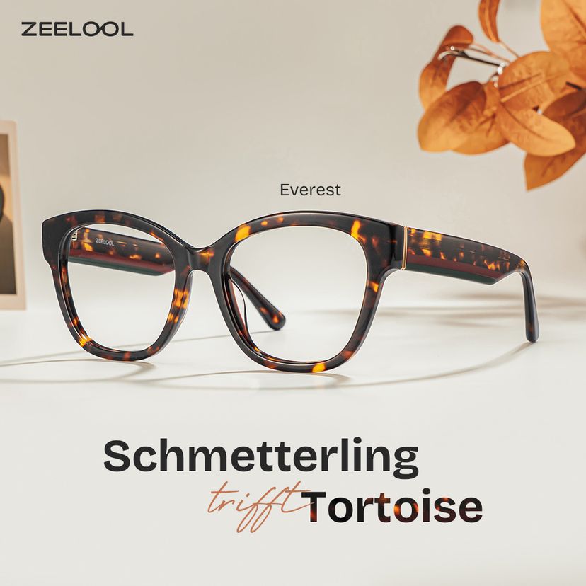 Everest Tortoise Schmetterling Brille