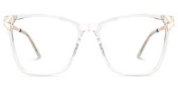 Tricee Klar Quadratisch Brille0