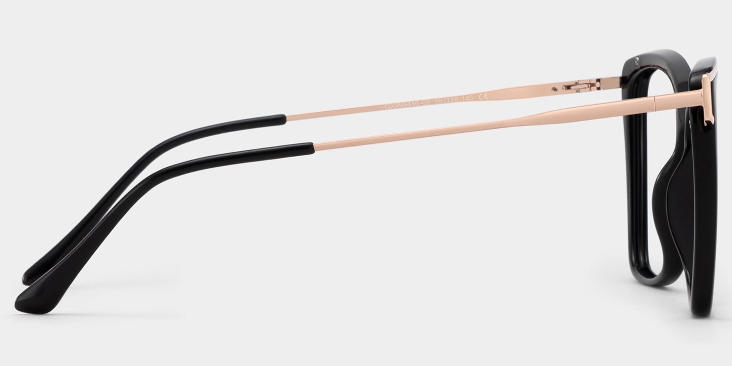 Matia Schwarz Quadratisch Brille3
