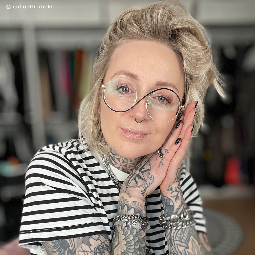 Alina Schwarz Rund Wicked Brille8