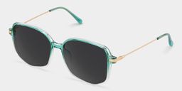 Payton Grün Geometrisch Sonnenbrille2