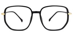 Joana Schwarz Geometrisch Brille0