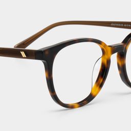 Allison Tortoise Rund Brille7