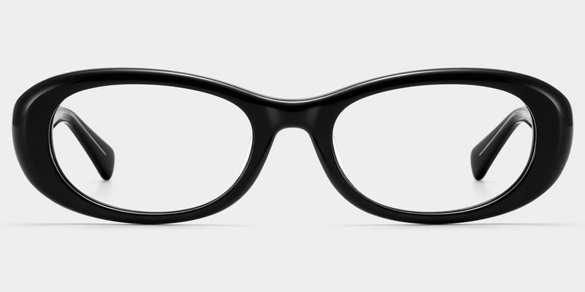 Catherine Schwarz Oval Brille
