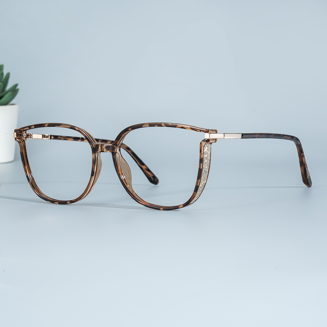 ZEELOOL Walden Braun-Tortoise Cateye Brille