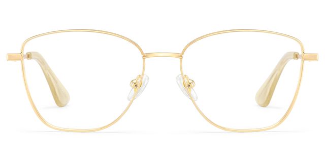Skyler Gold Schmetterling Brille