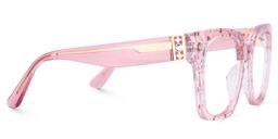 Scicluna Rosa Quadratisch Brille5