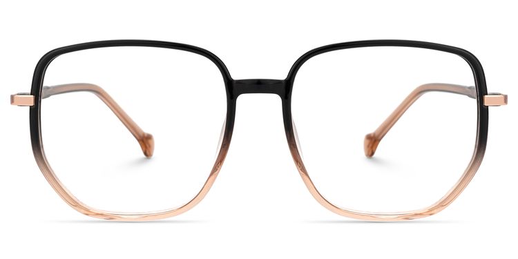 Joana Schwarz-Beige Geometrisch Brille