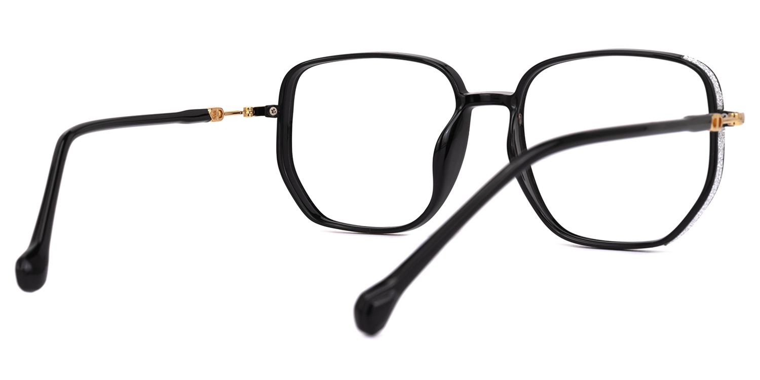 Joana Schwarz Geometrisch Brille2