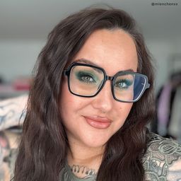 Ember Schwarz Quadratisch Brille6