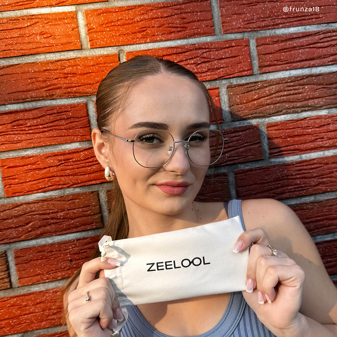 Qusay Silber Rund Brille9