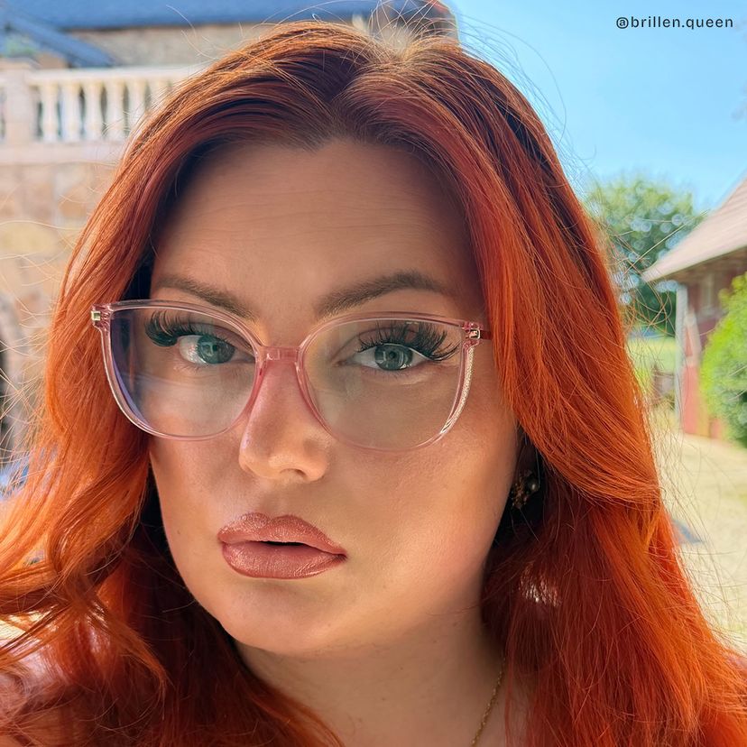 Walden Fleischfarben Rosa Cateye Brille