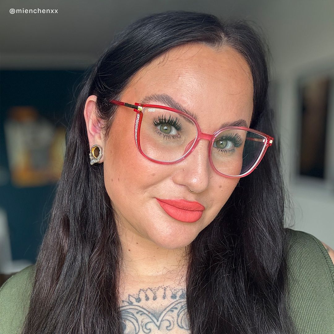 Walden Rot Quadratisch Brille10