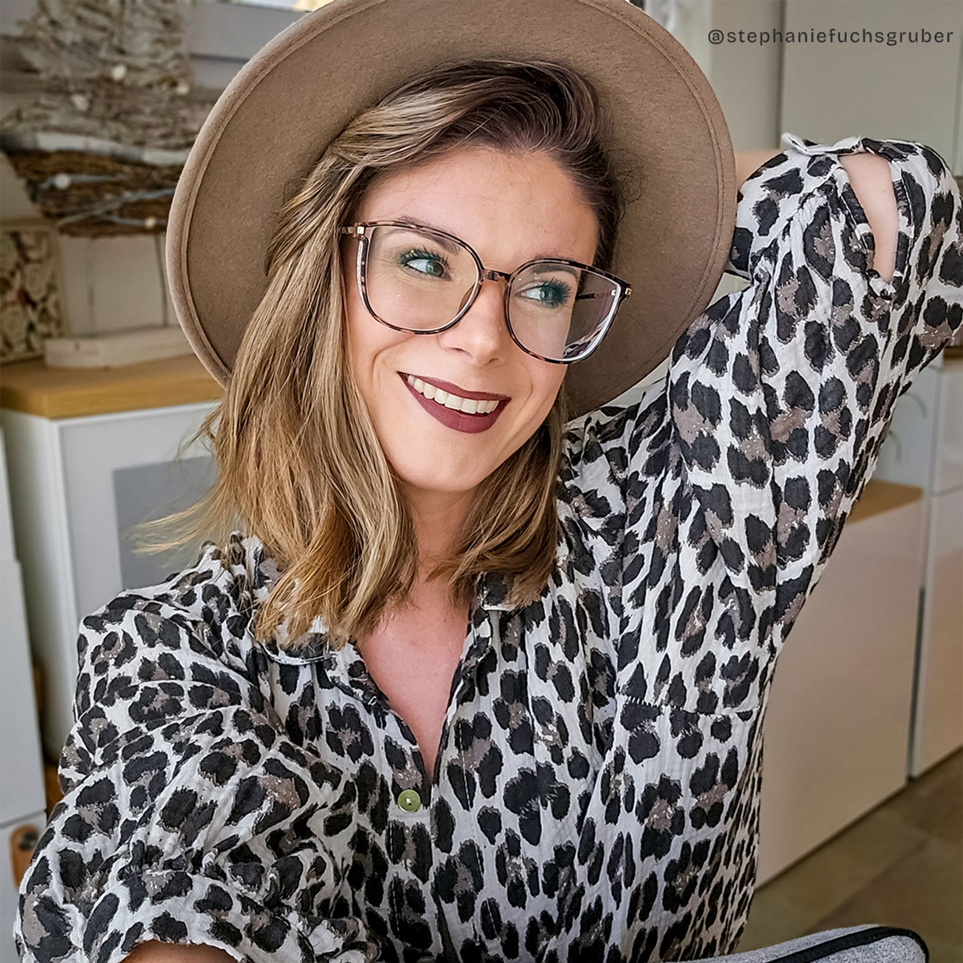 Walden Braun-Tortoise Cateye Brille7