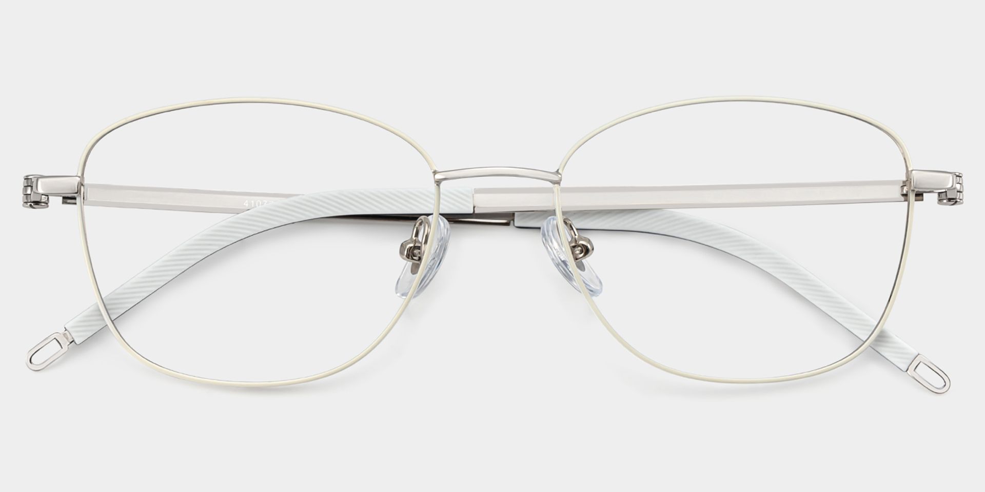 Tianna Weiß Rechteckig Brille3