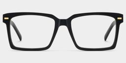 Ragnar Schwarz Rechteckig Brille2