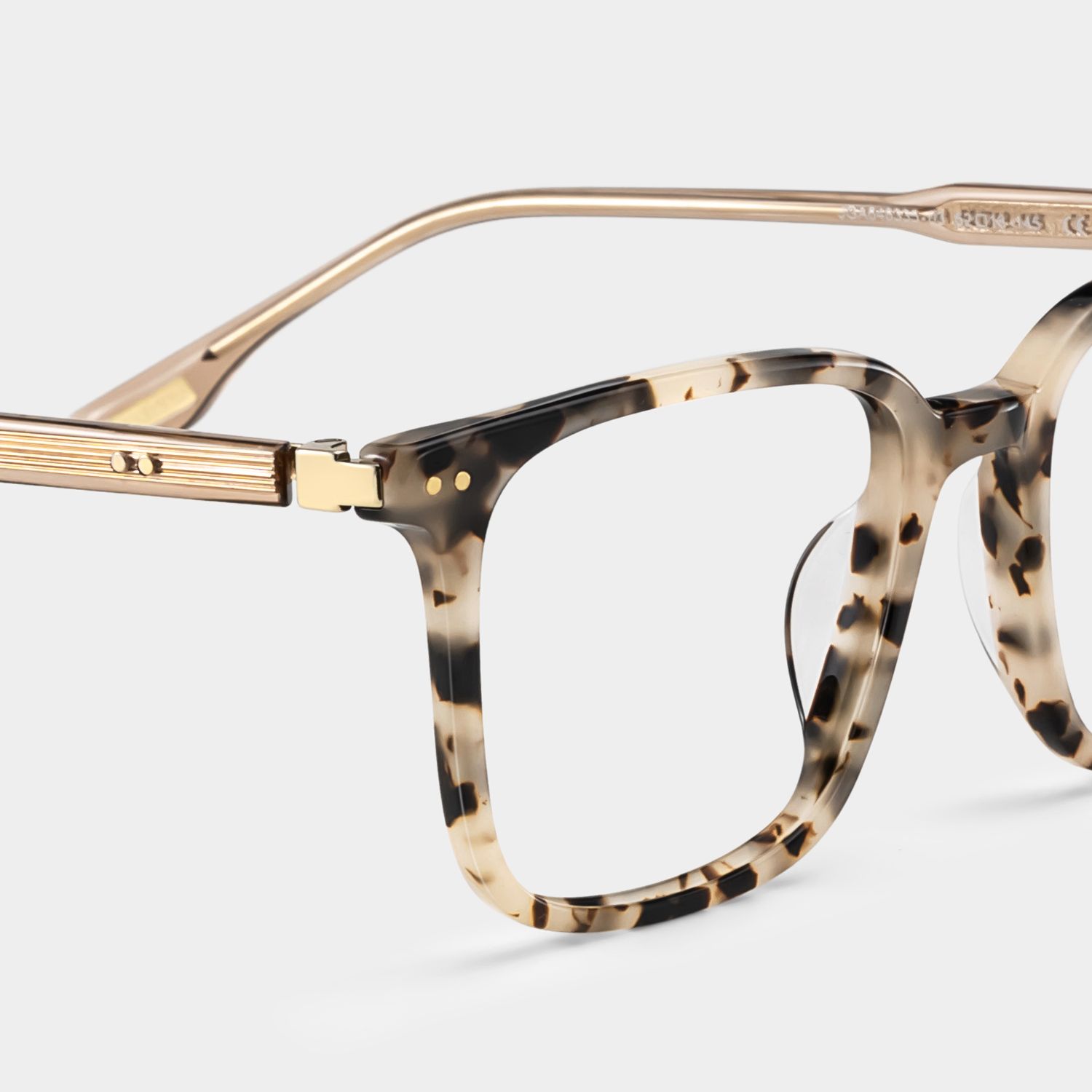 Zoe Tortoise Quadratisch Brille6
