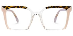Misty Rosa Quadratisch Brille1