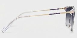 Jacqui Lila-Grün Quadratisch Brille3