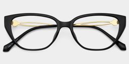 Anna Schwarz Schmetterling Brille4