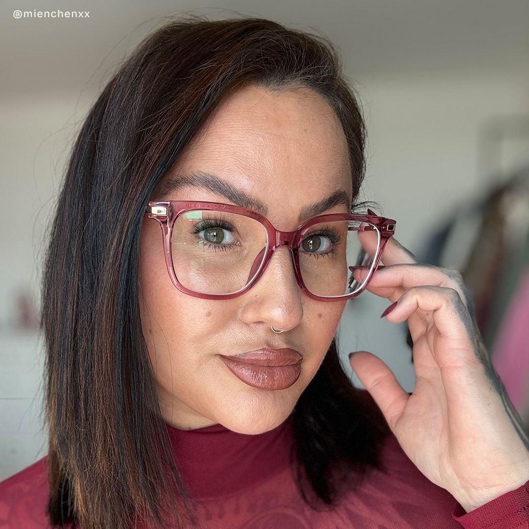 Jacqui Rosa Quadratisch Brille7