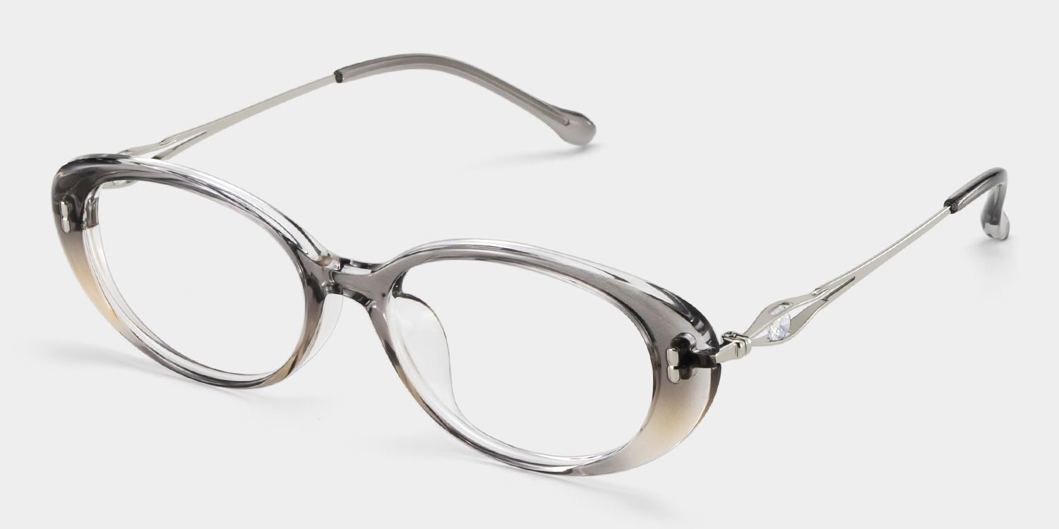 Blaire Grau Oval Brille4
