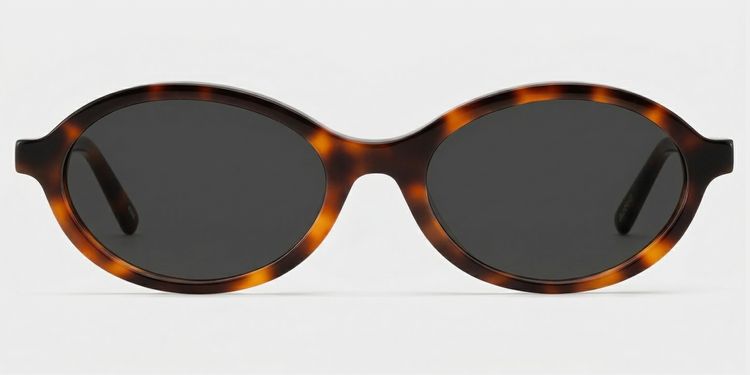 Everly Tortoise Oval Sonnenbrille