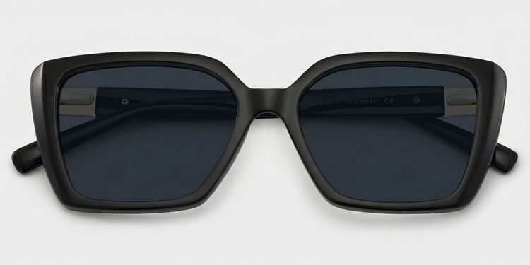Emery Schwarz Quadratisch Brille