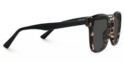 Siner Schwarz-Tortoise Quadratisch Brille3