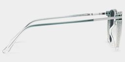 Walden Graugrün Quadratisch Sonnenbrille3