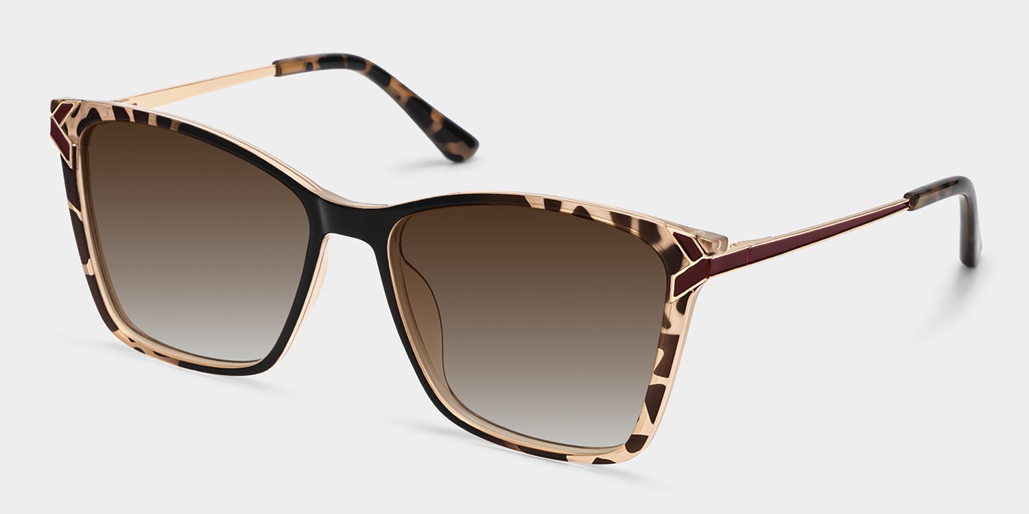 Tricee Square Style in Tortoise Sonnenbrille | ZEELOOL2