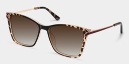Tricee Tortoise Quadratisch Brille2