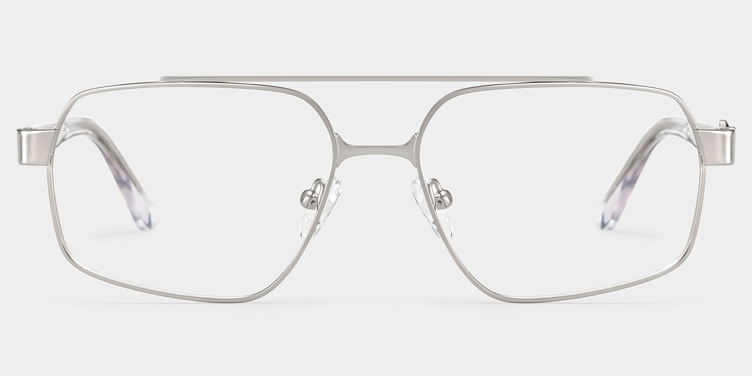 Sterling Silber Pilot Brille2