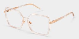 Olicia Klar Quadratisch Brille2