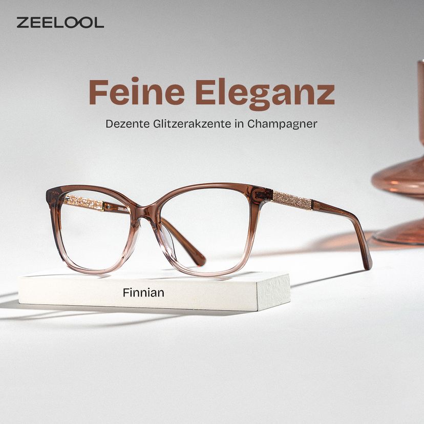 Finnian Braun Schmetterling Brille