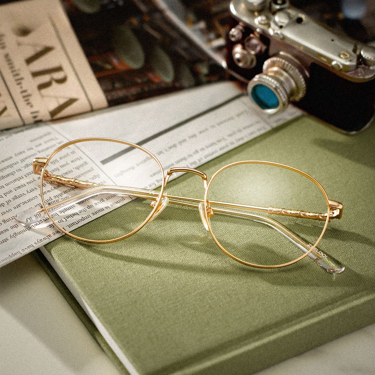 Ian Gold Rund Brille1