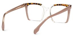 Misty Braun Quadratisch Brille3