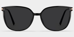 Walden Schwarz Quadratisch Sonnenbrille0
