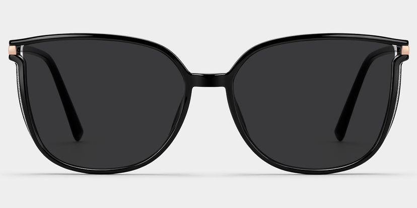 Walden Schwarz Quadratisch Sonnenbrille