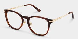 Laura Tortoise Quadratisch Brille5