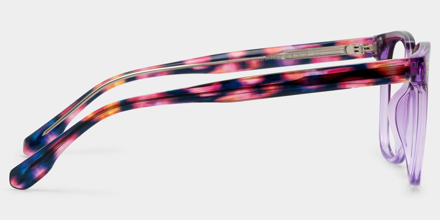 Donnalyn Lila Quadratisch Brille5