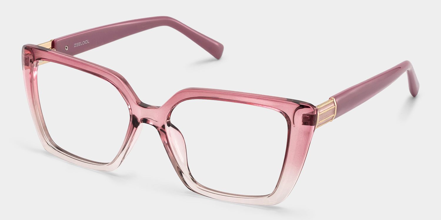 Emery Rosa Quadratisch Brille5