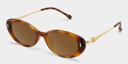 Blaire Tortoise Oval Brille2