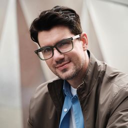 Patrick Grün Rechteckig Brille7