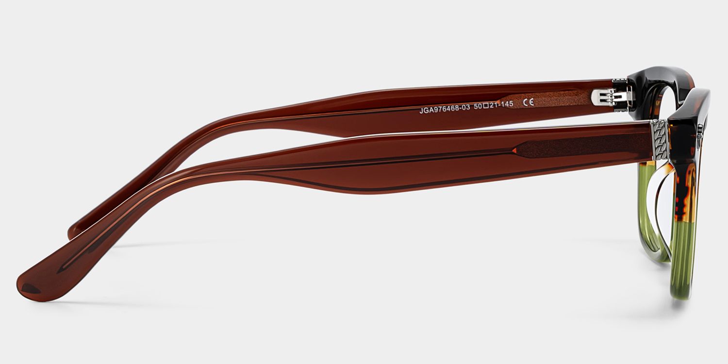 Pierce Zweifarbige Runde Acetatbrille shoppen | ZEELOOL5
